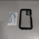 for Samsung Galaxy A23 5G Case, Waterproof Phone Case with Built-in Screen Protector and Lanyard, Full Body Underwater Dustproof Shockproof Rugged Heavy Duty Protection Cover for Samsung A23 5G Black