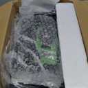 Greenhouse Heater with Digital Thermostat, 1500W Outdoor Heaters for Patio, Electric Space Heater for Patio, Garage, Greenhouse, Flower House, Silver