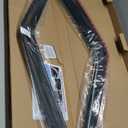 Lightronic WV92077 in-Channel Side Window Deflectors & Visors Rain Guards, Dark Smoke, 2-Pieces Set, Fits 1992-2006 Ford E-150, E-250, E-350 & E-450 Super Duty Econoline Vans