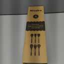 Riveira's 6-Piece Kitchen Essentials - Wooden Spoons for Cooking and Comprehensive Cooking Utensils Set (Light Teak)