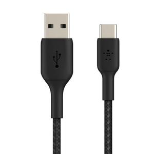 BELKIN USB-A/USB-C CHRG CABLE, BLK 2 MTR