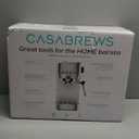 CASABREWS 3700 Essential Espresso Machine 20 Bar, Stainless Steel Cappuccino & Latte Machine with Steam Frother for Home, 43.9oz Water Tank, Coffee Gift for Women & Men, Silver