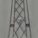 TR01 4' x 10" Arched Garden Trellis, Black