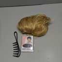 Lotfon Mullet Wigs for Men Joe Dirt Emo Wig 80s Costumes Fancy Party Accessory Cosplay Wig Halloween Man x (Light Blonde)