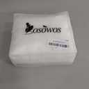 BOSOWOS Standard Size Pillow Shams Set of 2, Ultra Soft Breathable 20 x 26 Inches Pillow Case Envelope Closure, Microfiber Farmhouse Bed Pillowcases for Easy Care, White