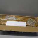 7.2FT Round Balloon Arch Stand,Gold Arch Backdrop Stand for PartiesMetal Circle Wedding Arch Heavy Duty for Ceremony Birthday Party Anniversary Bridal Graduation Decoration