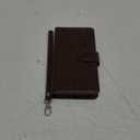 Wallet Case for iPhone 16,[RFID Blocking] 3 Card Holder Stand with Credit Card Slot PU Leather Magnetic Protective Flip Cover for iPhone 16 (Brown)