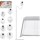 EYSAFT Baby Monitor Floor Stand Holder Mount Compactible for Nanit Pro & Flex Stand,Infant Optics DXR8 Pro,VTech VM901/VM819/RM7764,Momcozy,HelloBaby,eufy E110,nooie IPC100,Motorola VM75/VM50G/VM44