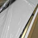 TRAHOME Arched Full Length Mirror, 56"x15" Standing Body Mirror for Wall, with Aluminum Alloy Frame for Bedroom, Living Room, Dressing Room(Gold)