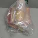 144Pcs Christmas Vintage Tableware Set Serve 24,Christmas Reindeer Party Plates and Napkins Winter Holiday Birthday Party Supplies Vintage Santa Claus Reindeer Decoration for Xmas New Year Party