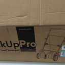 Pickup Pro 2 Leaf & Lawn Sweeper  Push Powered Garden Sweeper for Grass Clippings, Leaves & Debris  Manual Push Yard Sweeper with Height Adjustment & Large Collection Hopper