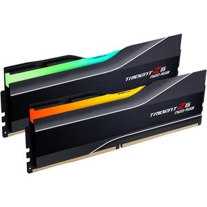 G.SKILL Trident Z5 Neo RGB Series DDR5 RAM (AMD Expo & Intel XMP 3.0) 128GB (2x64GB) 6000MT/s CL34-44-44-96 1.35V Desktop Computer Memory U-DIMM - Matte Black (F5-6000J3444F64GX2-TZ5NR)
