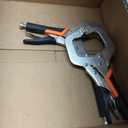 3 x 3-Pack 11 Inch Metal Face Clamps for Welding& Woodworking,Adjustable Heavy Duty Locking Pliers C Clamps