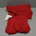 Women 2 Piece Outfits Suit Skirt Set Long Sleeve Crop Blazer Jacket Pleated Mini Dress Casual Business Streetwear Red XL