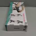 Snack Tray Fits for UPPAbaby Vista/Vista V2/Vista V3/Cruz/Cruz V2/ RumbleSeat/RumbleSeat V2, Stroller Tray with Cup Holder & Recessed Bowl, Dishwasher Safe, Quick Attachment, Folds with Stroller, Grey