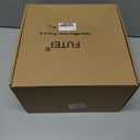 FUTEI Black White Decorative Throw Pillow Covers 26x26 Inch Set of 2,Soft Fluffy Faux Fox Fur Textured Euro Pillow Shams,Modern Home Decor for Couch Living Room