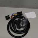 X AUTOHAUX 7-Foot 7 Pin Trailer Wiring Harness Extension Connector Vehicle-Side Truck Bed 7 Way RV Wiring Plug Harness Extension for Dodge for Ram 1500 2500 3500 Dakota