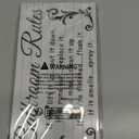 Jetec 2 Pieces Funny Bathroom Pictures Wall Sign Decor Farmhouse Bathroom Rule Wall Art Toilet Rustic Decoration Best Seat Wooden Sign(Simple Style)