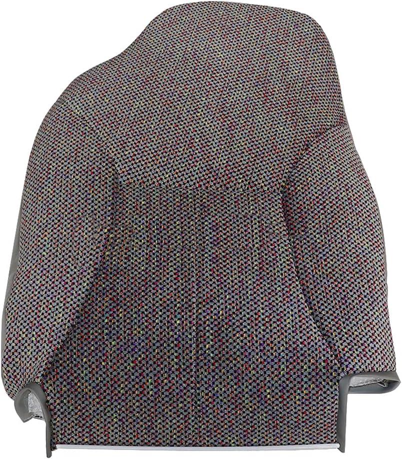 Mist Gray Driver Side Top Lean Back Cloth Seat Cover for Dodge Ram