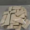 24 Sets Wooden Cross for Crafts Unfinished Wooden Cross Bulk with Base Baptism Centerpiece Standing for DIY Table First Communion 72 Pcs Lily Flowers Centros De Mesa Para Bautizo for Church