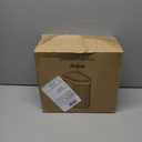 5 Gallon Bathroom Can with Lid, Automatic Motion Sensor White Can, Touchless Slim Waterproof Garbage Bin for Kitchen, Bedroom, Office, and Bathroom