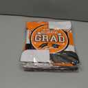6 x 9PCS Graduation Party Decorations Class of 2026 Congrats Grad Table Centerpiece Congratulate Graduation Honeycomb Table Toppers for Graduation Party Supplies(Orange,Black
