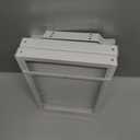 2 Pack Expandable Kitchen Cabinet Shelves Organizers, Stackable Adjustable Small Storage Shelf Rack Stand Riser for Pantry Cabinet Cupboard Kitchen Counter Organization, 22 lbs Capacity, Length:20.5" (White)