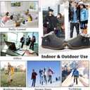 Womens Mens Snow Boots Winter Shoes Slip On Ankle Booties Anti-Slip Water Resistant Fully Fur Lined Outdoor Sneakers