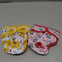3 Pack Washable Dog Diapers Female with Suspenders Diaper for Dogs Reusable Dog Diapers Dog Period Panties for Doggie in Cycle (Small)