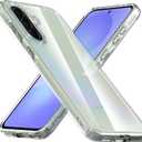 Foluu Slim Fit Case for Samsung Galaxy A36 5G - Transparent Hard PC Back & Soft TPU Bumper, Shockproof Protective Case for Samsung Galaxy A36 5G 2025 (Clear)