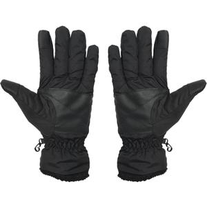 Heat Logic Soft Shell Gloves - Warm, Windproof and Touchscreen-Compatibility - M/ L (Black)