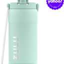ZULU Goals Vacuum Insulated Large Capacity Stainless Steel Water Bottle | Reusable Jug Thermoses with Carry Handle | Leak-Proof Lid | Perfect for Travel, Workout, Gym, Hiking, Camping | 64oz, 101oz