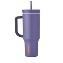 Owala Travel Tumbler Bottle Purple Stainless Steel