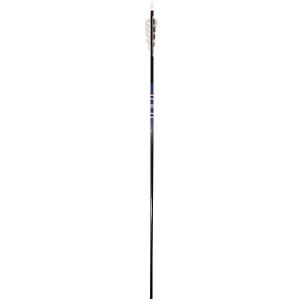 Port Orford Cedar Nightfall Arrows; 5/16-INCH DIAMETER/28.5" Length, 45-50 Pound Spine Weight, W/ 3-INCH Length Shield Cut; 6 Pack