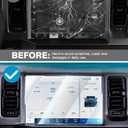 Karltys [Upgrade] 2 Pack 2021~2025 2026 Ford Bronco Screen Protector 12-Inch [No Glare & Fingerprint] for Touchscreen 9H Tempered Glass Navigation Protective Screen Protector for Ford Bronco Accessories