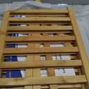 2 Tier Bamboo Shoe Rack Storage Organizer for Closet, Multifunctional Stackable Free Standing Shoe Shelf Organizer for Small Space,Entryway,Hallway,Bathroom 27"x11"x13"(Natural, 2 Tier)