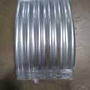 48 inch Fire Pit Ring, 4FT Galvanized Fire Ring, Wood Burning Fire Pits Ring, Outdoor Fireplace Height 18 Inch, Round Camp Fire Ring, Bonfire Pit for Camping, Backyard (4x4x1.5FT)