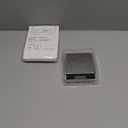 Digital Food Kitchen Scale Upgraded, YONCON 3000g/0.1g High Accuracy Mini Pocket Scale Measures in Grams and oz for Cooking, Baking, Jewelry, Tare Function,2 Trays, LCD Display (Batteries Included) (Black)