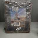 ccdcc 11x14 Picture Frame Set of 4, 11 x 14 Wood Photo Frames with Mat for 8x10, Natural Wooden Frame with Real Glass Cover for Wall and Tabletop Display,Rustic Brown