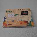 Gift for 1-2 Year Old Girls, Toddler Girl Toys with Magnetic Letters and Numbers, Learning and Educational Toys for 1 2 Year Old, Girls Birthday (Unicorn Pink) (Purple)