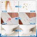 32oz Grout Sealer Spray Complete Kit with 4 Tools(Covers 200+ SF), Waterproof Tile Sealer for Shower, Kitchen, Bathroom - 100% Safe Indoor & Outdoor, Clear Grout Sealant Protector for Stone, Marble