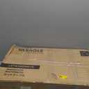 VASAGLE Custos Collection - Set of 2, 23.6 Inch Wide Nightstands with Charging Station, LED Lights, Modern Night Stands, Side End Tables with Drawers, Open Shelf, 2 AC Outlets USB Ports, Misty Gray