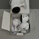 2K Cameras for Home Security, 5G & 2.4G WiFi Security Camera Indoor Outdoor for Baby Pet Dog Cat Nanny, 2-Way Audio, Color Night Vision, Siren, 24/7 Local Recording, IP65, Work with Alexa, K07-4P (White)