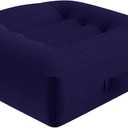 WSGJHB Seat Cushions for Office Chairs, Desk Chair Cushion for Long Sitting, Office Chair Pad Sitting Seat Pillow for Office Chair, Trucks,Car, Home,Wheelchair, Angle Lift Seat Cushion (Blue Regular)