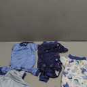 Bienbee Dog Pajamas, 4 Pack Dog Recovery Suit Shedding Suit Cute Soft Puppy Clothes Dogs Pjs Onesies Jammies Adjustable Breathable & Stretchy Clothes for Small Medium Large Dogs Girl Boy Puppy-M