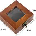 Tiong Luxury Pocket Watch Box Wooden Box Single Gift Box Display Storage Case