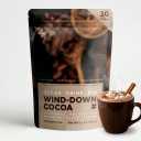 Slumbers Magnesium Cocoa, Melatonin-Free Evening Cocoa Drink Mix with L-Theanine, Reishi & Ashwagandha, Passionflower & Apigenin, 30 Servings (EXP 07/01/27)