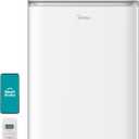 Midea 14,000 BTU ASHRAE (10,000 BTU SACC) Portable Air Conditioner, Cools up to 375 Sq. Ft., with Dehumidifier & Fan mode, Control with Remote, Amazon Alexa & Google Assistant, Easy-to-use and Install