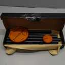 Wind Chimes for Outside with Wood Wind Catcher, 37 Inches Large Aluminum Windchimes Outdoors for Patio Decoration & Zen Atmosphere, Best Gifts for Mom(Black)