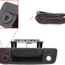 Tailgate Handle Backup Camera Rear View Compatible with 2009-2017 Dodge Ram 1500 2500 3500RCA Connector